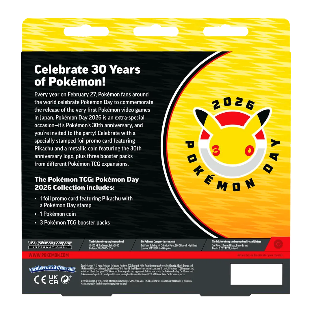 2026 Pokemon Day Collection
