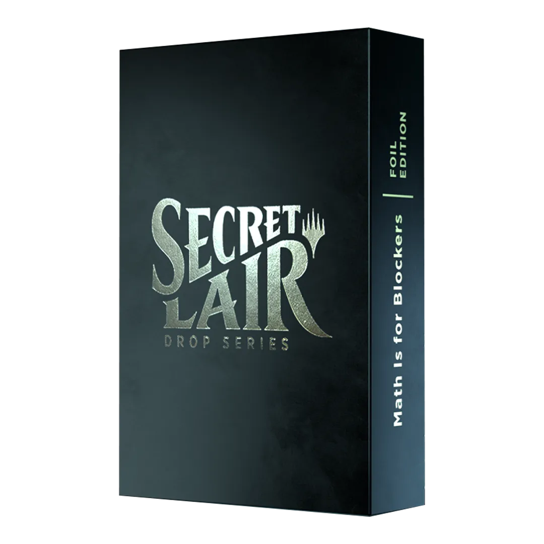 Secret Lair Drop - Math Is For Blockers [Foil Edition]