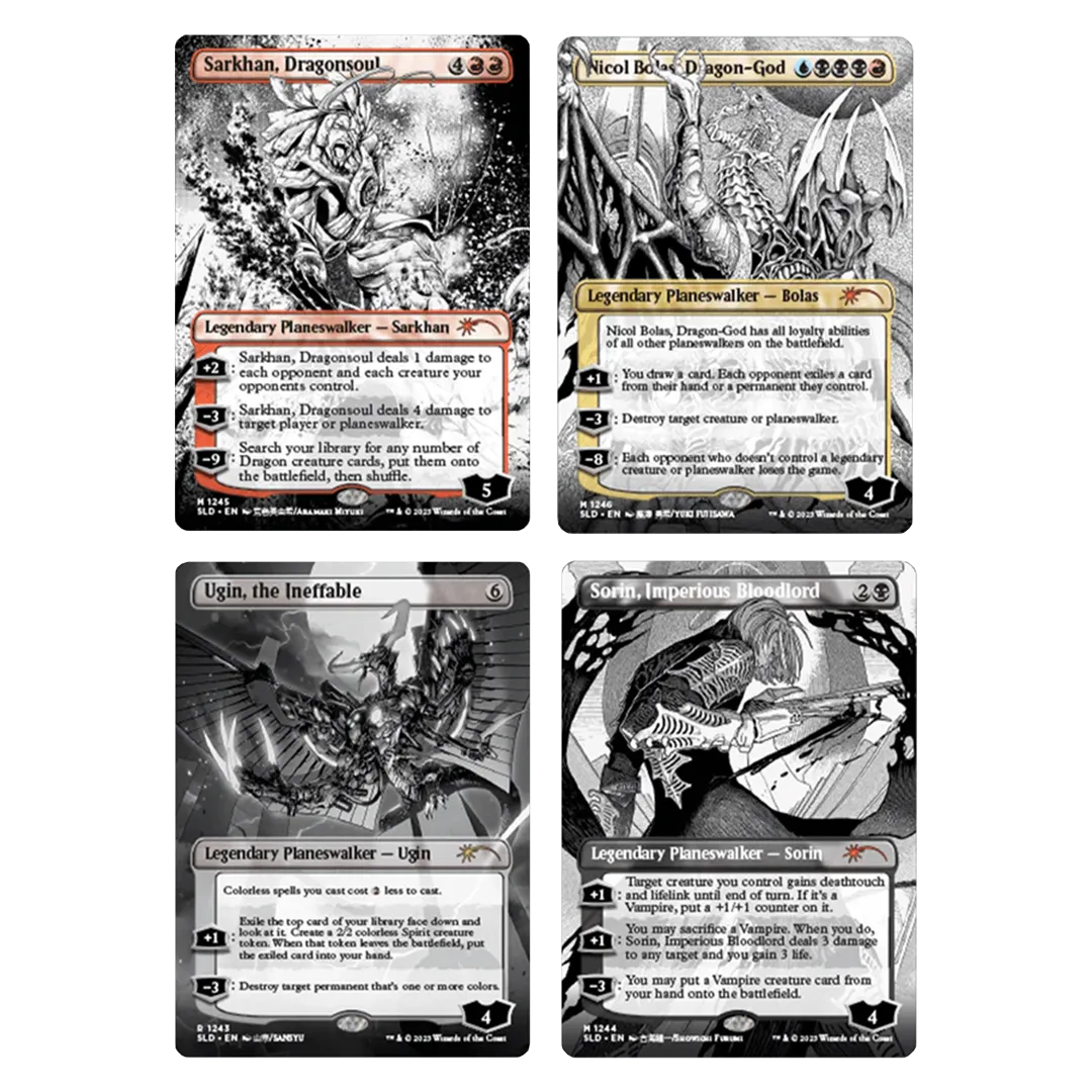 Secret Lair Drop - More Borderless Planeswalkers [Traditional Foil Edition]