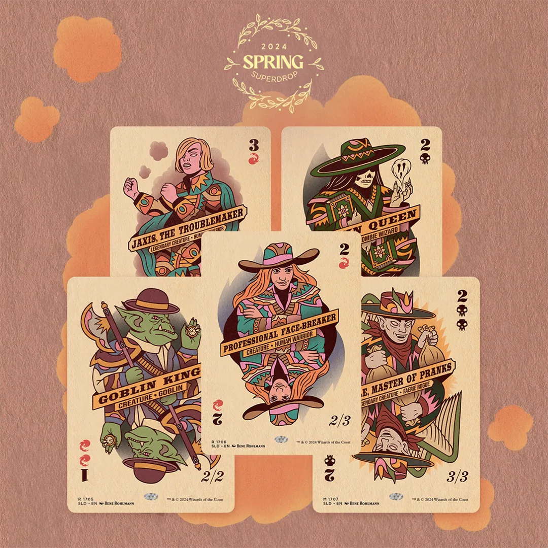 Secret Lair Drop - Poker Faces