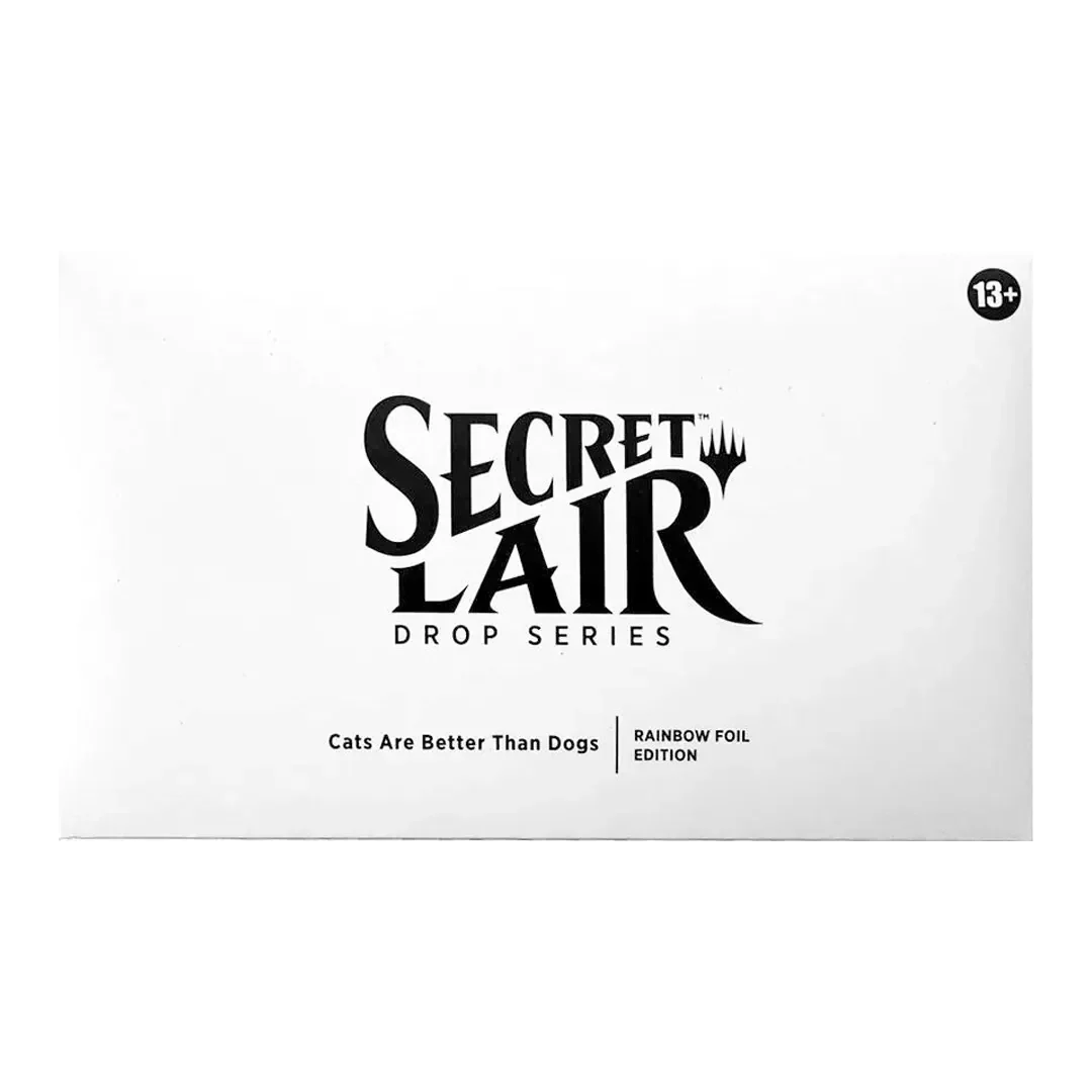 Secret Lair Drop - Cats Are Better Than Dogs [Rainbow Foil Edition]