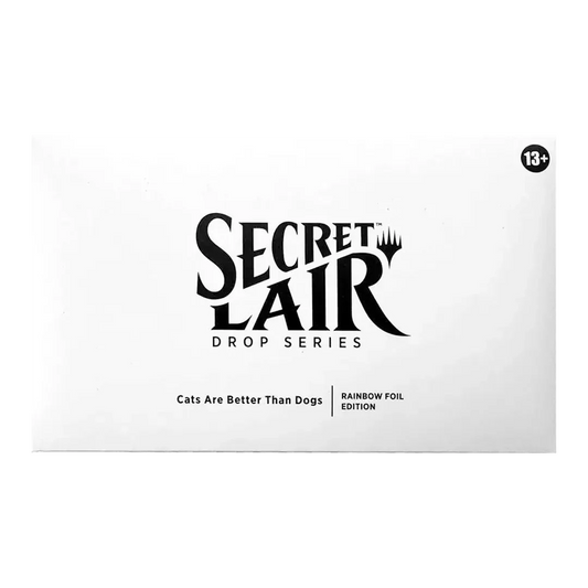 Secret Lair Drop - Cats Are Better Than Dogs [Rainbow Foil Edition]