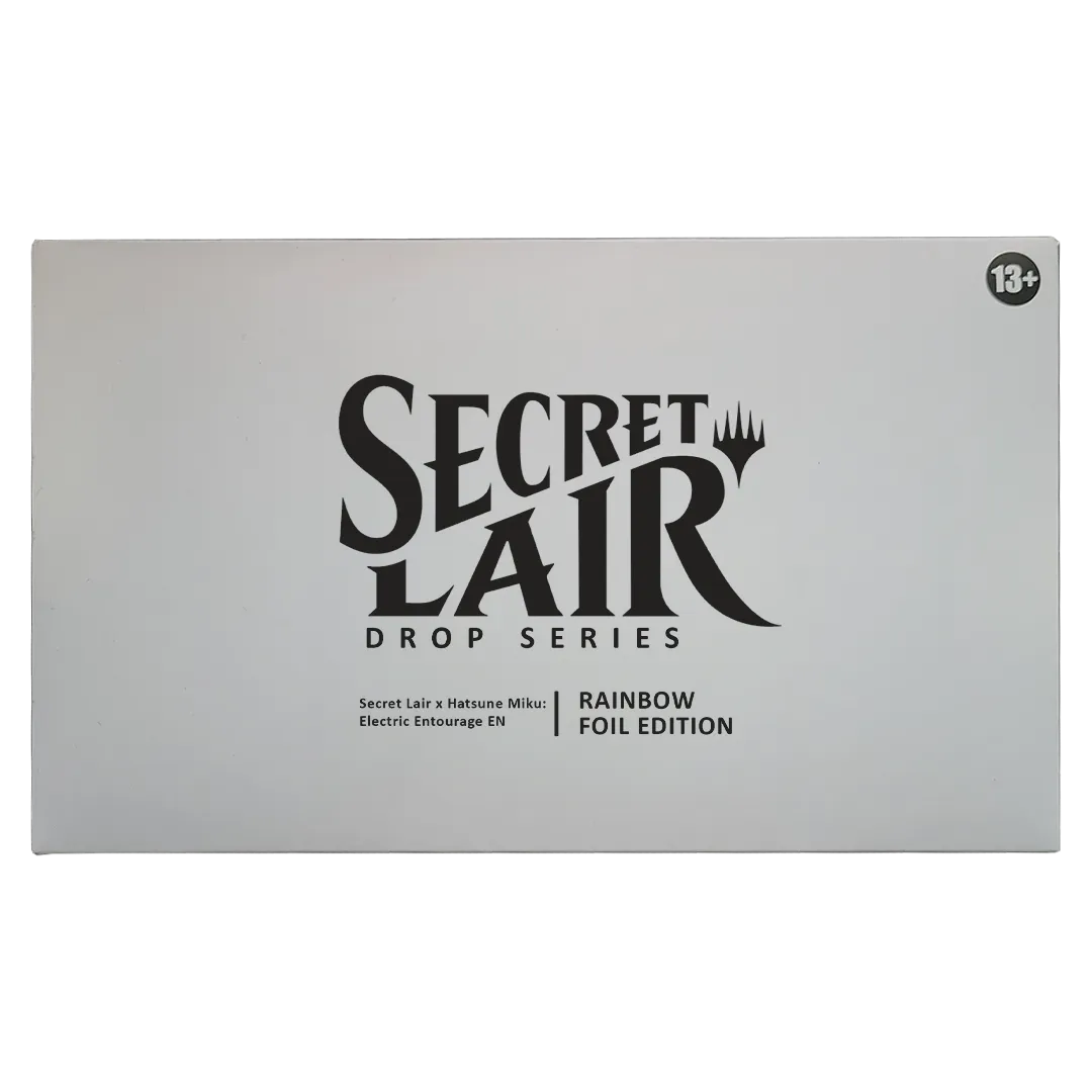 Secret Lair Drop - Secret Lair x Hatsune Miku: Electric Entourage [EN] [Rainbow Foil Edition]