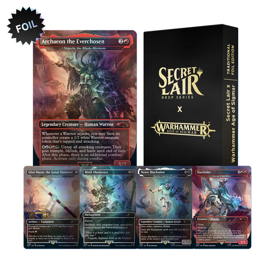 Secret Lair Drop - Secret Lair x Warhammer Age of Sigmar [Traditional Foil Edition]