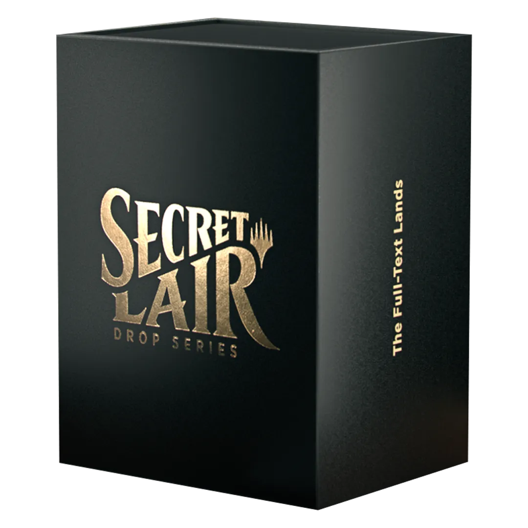 Secret Lair Drop - The Full-Text Lands