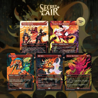 Secret Lair Drop - Everything Is On Fire [Raised Foil Edition]