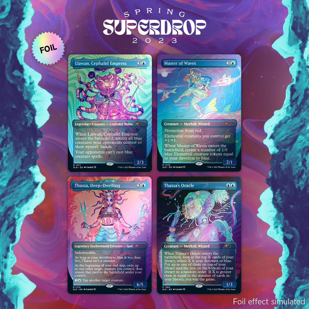 Secret Lair Drop - Cool Ocean Breeze [Traditional Foil Edition]
